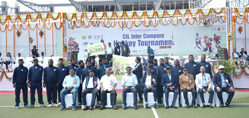 Grand Inauguration of CIL Inter-Company Hockey Tournament 2025–26 at SECL 